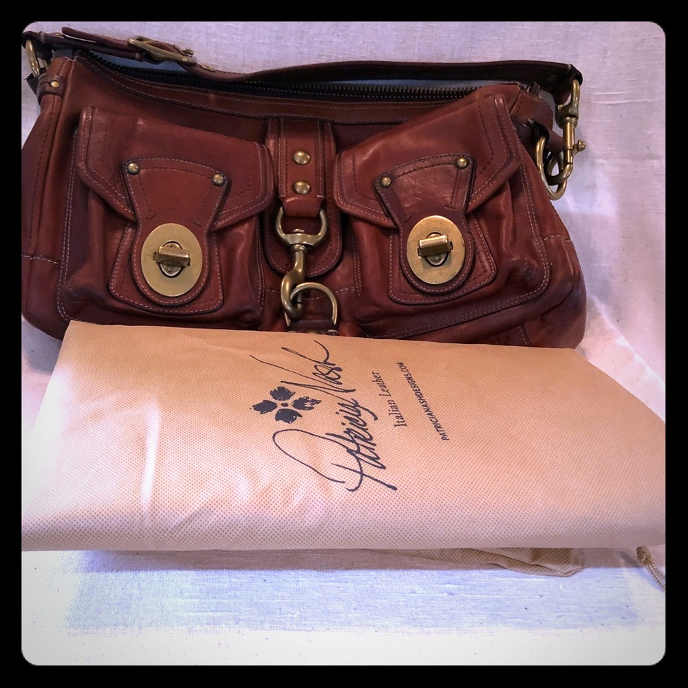 Coach Mandy Courier 10331 Whisky Shoulder Bag